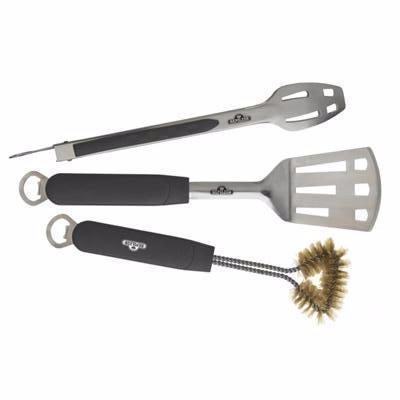 Napoleon 70024 3 Piece Stainless Steel Bbq Tool Set