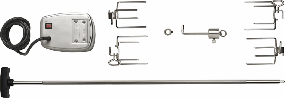 Napoleon 69231 Commercial Grade Rotisserie Kit For Large Grills