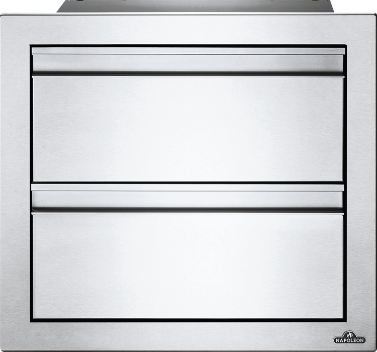 Napoleon Built-In 18" X 16" Double Drawer BI-1816-2DR