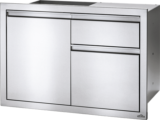 Napoleon Built-In 36" X 24" Single Door & Standard Drawer BI-3624-1D2DR