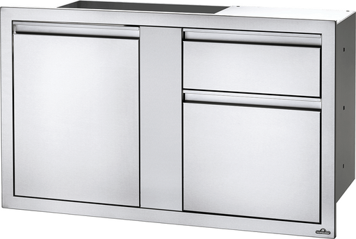 Napoleon Built-In 42"X 24" Large Single Door & Standard Drawer BI-4224-1D2DR