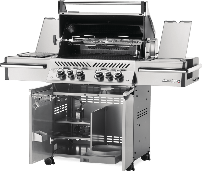 Napoleon Prestige PRO 500 Gas Grill with Infrared Rear & Side Burners PRO500RSIB-3