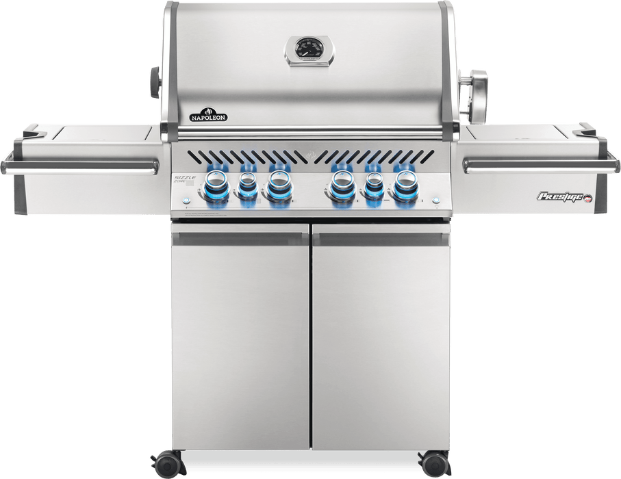 Napoleon Prestige PRO 500 Gas Grill with Infrared Rear & Side Burners PRO500RSIB-3