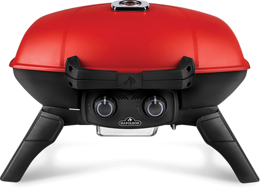 Napoleon TravelQ 285 (RED) Portable Propane Gas Grill with Griddle TQ285-RD-1-A