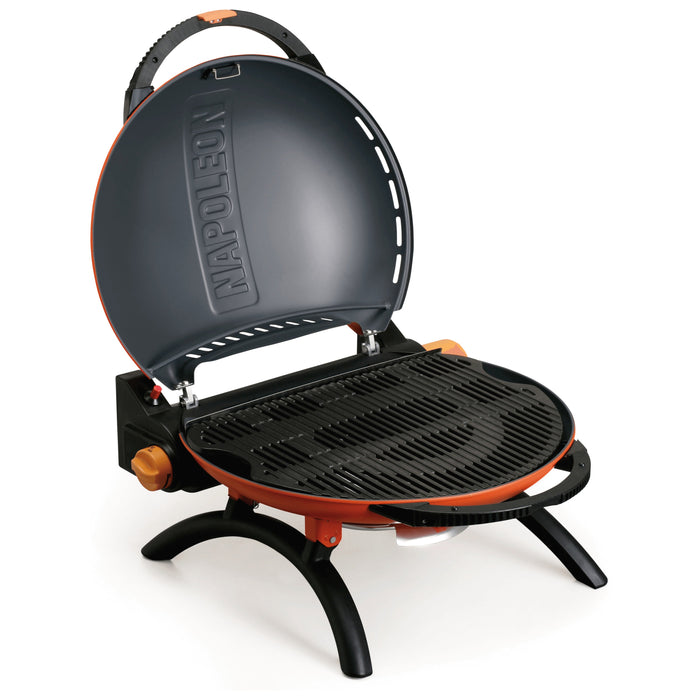 Napoleon TravelQ 2225 (ORANGE) Portable Propane Gas Grill TQ2225PO