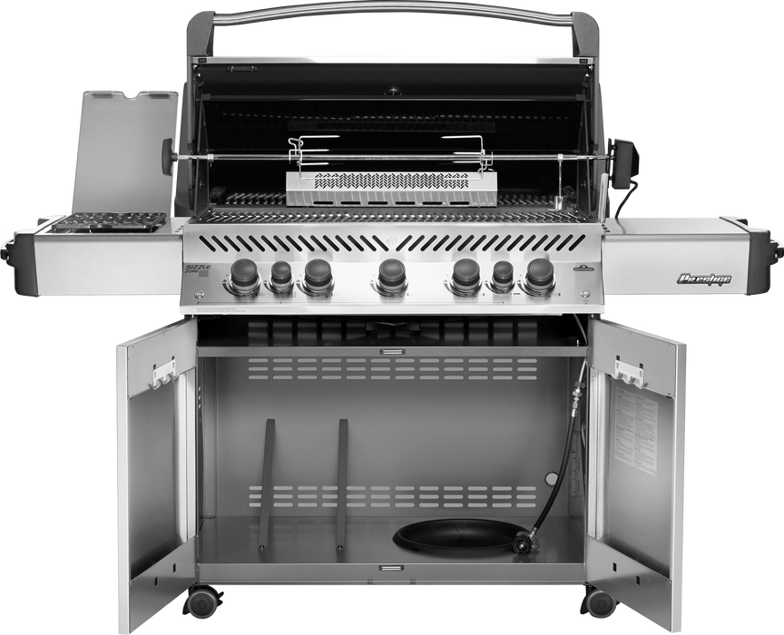 Napoleon Prestige 665 Gas Grill with Infrared Rear & Side Burners P665RSIB