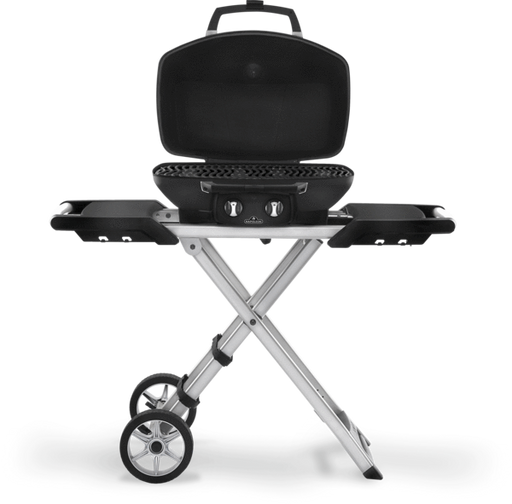 Napoleon TravelQ PRO 285X (BLACK) Portable Propane Gas Grill with Scissor Cart PRO285X-BK