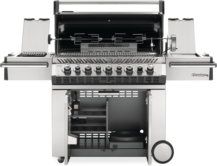 Napoleon Prestige PRO 665 Gas Grill with Infrared Rear & Side Burners PRO665RSIB-3