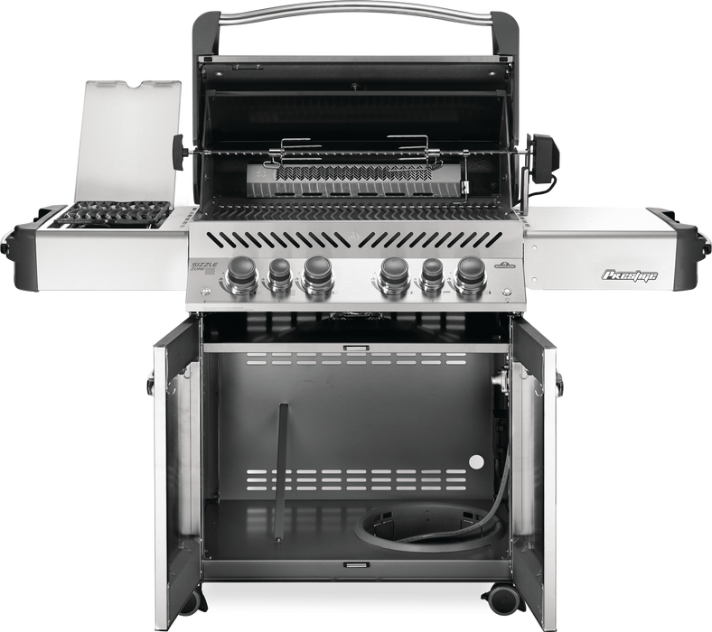 Napoleon Prestige 500 Gas Grill with Infrared Side & Rear Burners P500RSIB-3