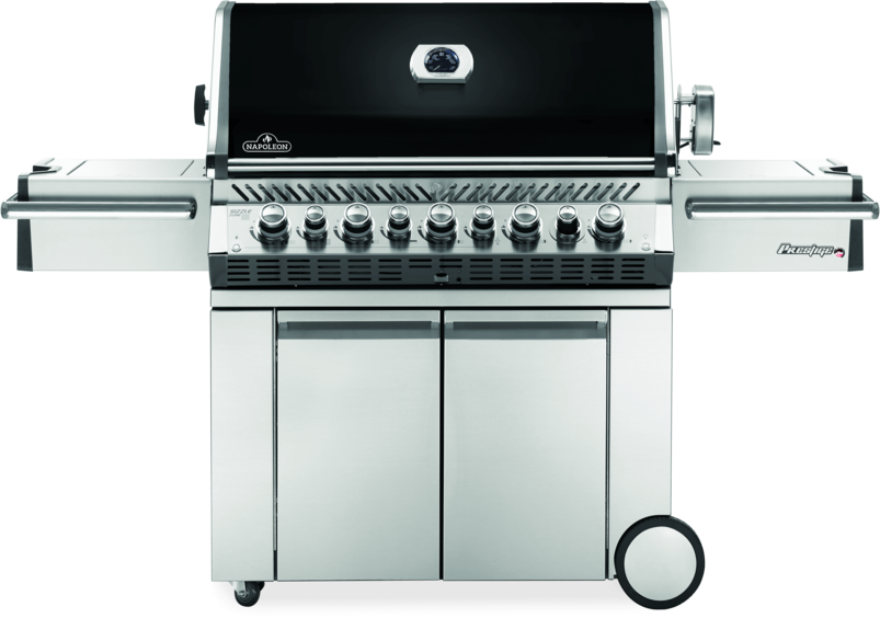 Napoleon Prestige PRO 665 Gas Grill with Infrared Rear & Side Burners PRO665RSIB-3