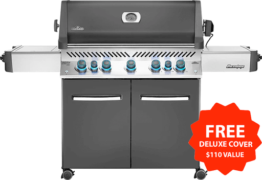 Napoleon Prestige 665 Gas Grill with Infrared Rear & Side Burners P665RSIB-AMB (Ambiance Special Edition)