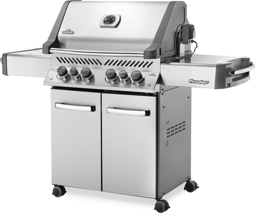 Napoleon Prestige 500 Gas Grill with Infrared Side & Rear Burners P500RSIB-3