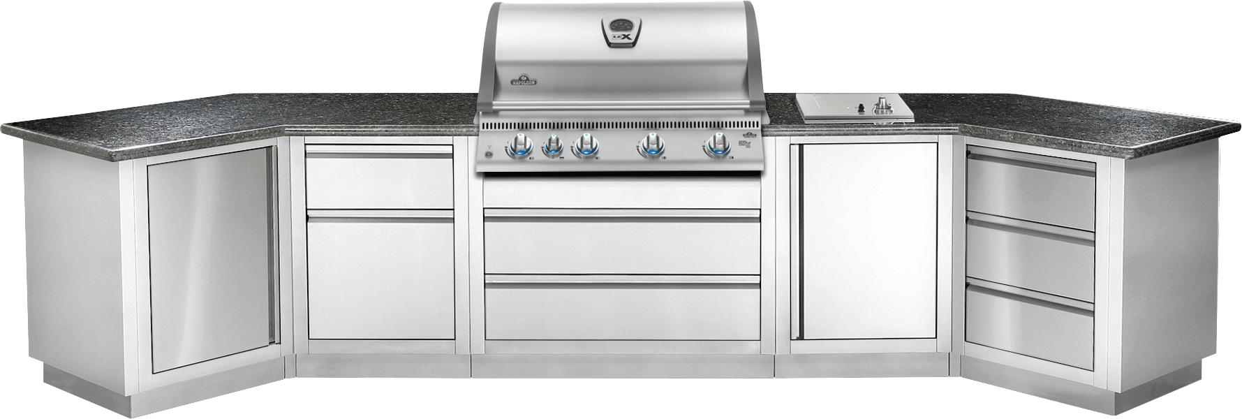 Napoleon LEX 605 Built-In Grill with Infrared Bottom and Rear Burners BILEX605RBI