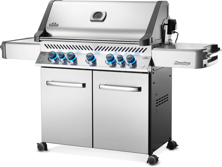 Napoleon Prestige 665 Gas Grill with Infrared Rear & Side Burners P665RSIB